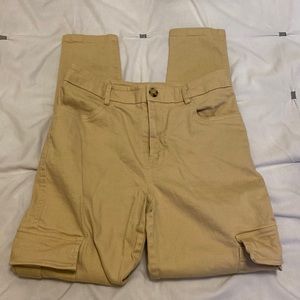 Tularosa Khaki Cargo Pants. Size XXS.